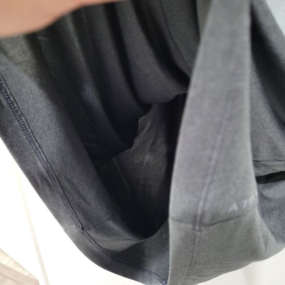 Athlio Mens Athletic Fit Crew Neck Gray T-Shirt Moisture-Wicking Fabric Size L - Picture 6 of 9